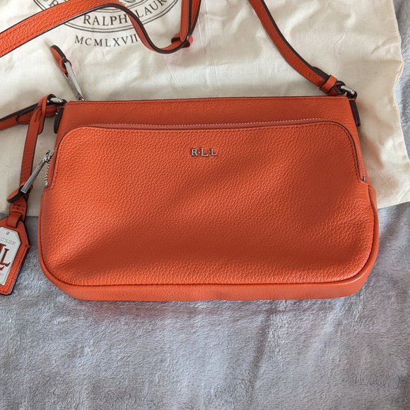 Lauren Ralph Lauren - Orange Crossbody Bag - Picture 2 of 16
